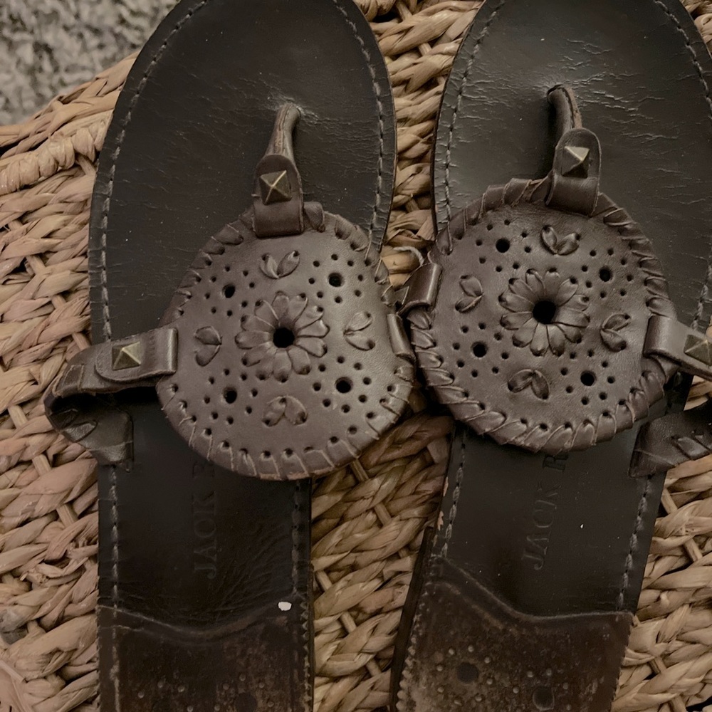 Brown Jack Rogers Sandals